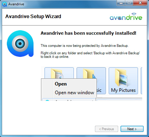 Finish Install